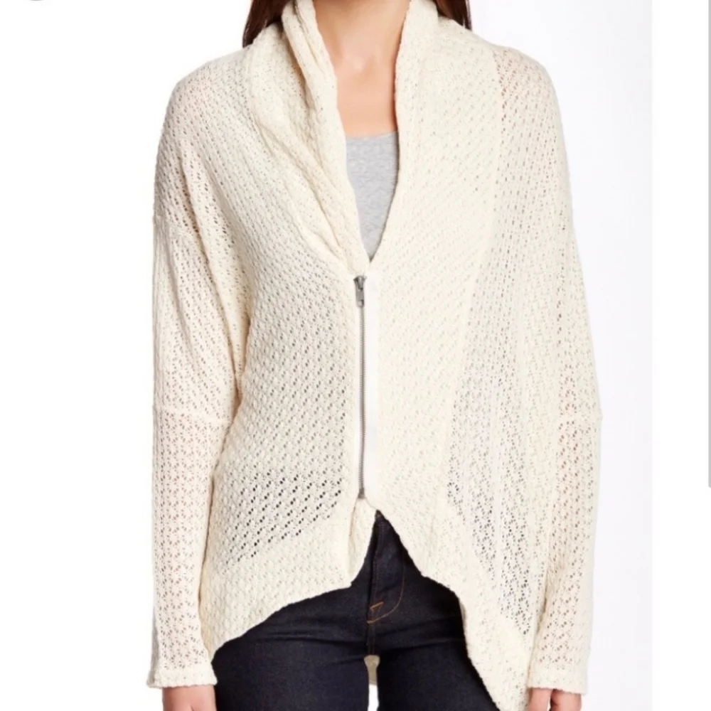 🆕Anthropologie🌷Dolan Zip Cardigan - Picture 2 of 16